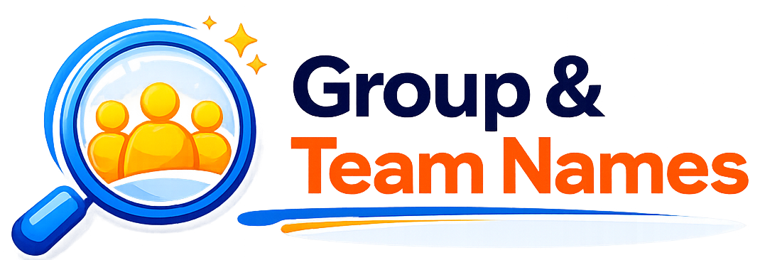 Group & Team Names